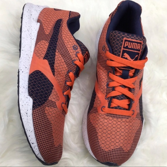 puma xs500 orange kids